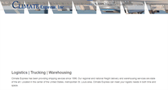 Desktop Screenshot of climateexpress.com